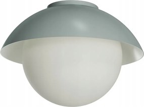 Osmont LUK60004 Lukida 2 mennyezeti/fali üveg lámpa szürke/fehér IP6