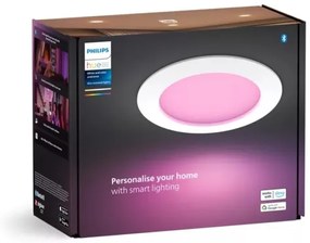 Philips - LED RGBW Dimmelhető fürdőszobai lámpa Hue SLIM LED/12W/230V IP44