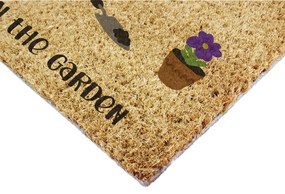 Kókuszrost lábtörlő 40x60 cm Probably in the Garden – Artsy Doormats