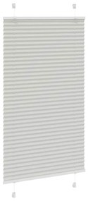 pliszírozott redőny világosszürke 70x100 cm szövetszélesség