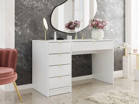 Fésülködőasztal Rozoma (fehér velvet + arany) . 1104575
