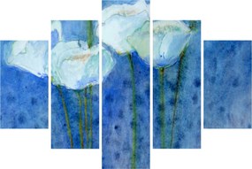 Kép - fehér tulipán (150x105 cm)