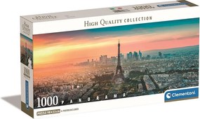 Párizs View 1000 db-os panoráma Compact puzzle Clementoni