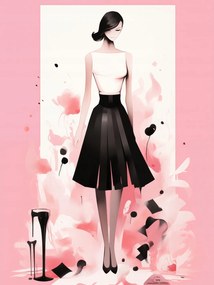 Poszter 75x100cm Pasztell Love