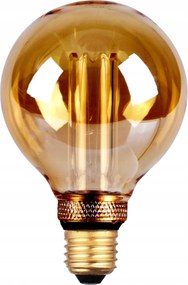 Dekorációs Led izzó E27 4W 1800K Borostyánsárga