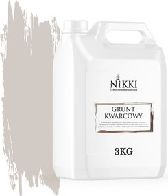 Kvarc Alapozó Dekoratív Vakolat Alá Bézs Világos Arany Csillámokkal D801 3KG Alapozó