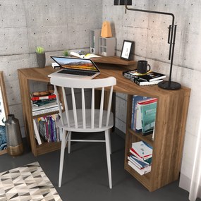 Íróasztal Floating - Walnut