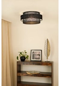 Brilagi - SPACE YUTE LED mennyezeti lámpa 12W/230V, 50 cm, fekete