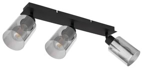 Globo 15465-3 - Spotlámpa HADERA 3xE27/15W/230V