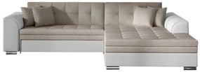 PALERMO ágyazható sarok ülőgarnitúra, 294x80x196 cm, dora 21/soft 17, jobbos
