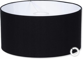 Lámpaernyő Fekete 35 20 cm E27 E14 lámpabúra