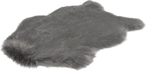 Műszőrme, szürke, 60x90, EBONY TYP 5