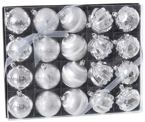 Karácsonyfadísz készlet 20 db-os ø 6 cm – Casa Selección