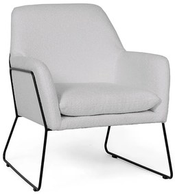 Szürke design karosszék MILAN