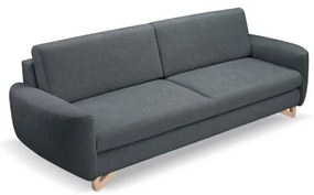 AVESTA háromszemélyes kanapé, antracitszürke