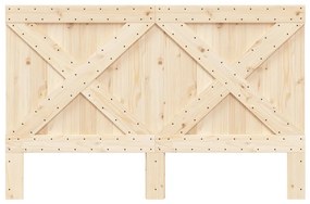 tömör fenyőfa fejtámla 160 x 104 cm