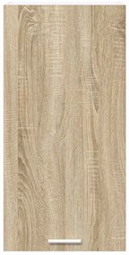 Függő szekrény Riga Sonoma tölgy és fehér 40 x 31 x 80 cm