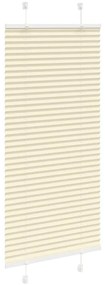 pliszírozott redőny krém 60x100 cm szövetszélesség 59,4 cm