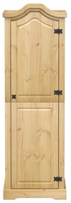 vidaXL Corona tömör fenyőfa ruhásszekrény 55 x 52 x 170 cm