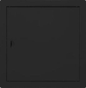 Revíziós Ajtó Fém Fekete 25x25 Patentos