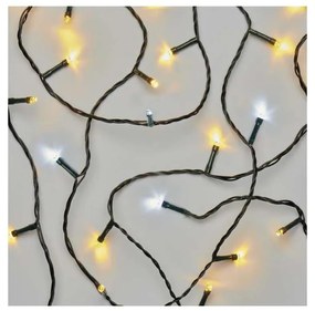 LED Karácsonyi kültéri lánc 120xLED/2 funkció 17m IP44 meleg/hideg fehér