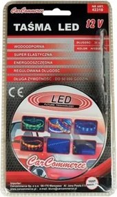 12V-os kĂ©k Led szalag, vĂzĂĄllĂł, 60 cm