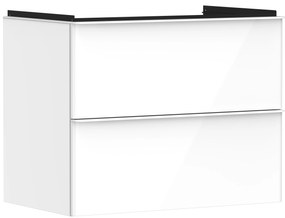 Hansgrohe Xelu Q szekrény 78x49.5x60.5 cm Függesztett, mosdó alatti fehér 54027700