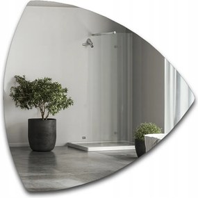 Fürdőszobai háromszög tükör Karo 100x100cm dekoratív