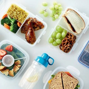 LOCKnLOCK ételtartó doboz rekeszekkel, 800 ml