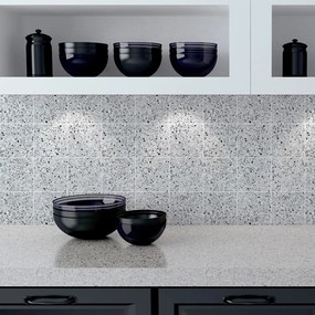 Terrazo 60 db-os falmatrica szett, 10 x 10 cm - Ambiance