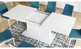 NINO fehér kihúzható étkezőasztal