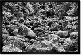 Poszterek keretben 60x40 Tátra Lengyel hegyek Kilátás