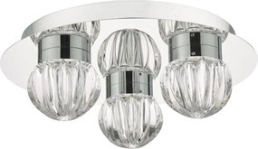 Dar Lighting ZONDRA ZON5350 Süllyesztett mennyezeti lámpa 3x6,5W/LED 3000K 1294LM IP44