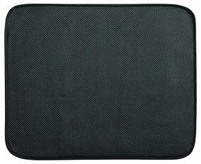 iDry fekete konyhai csepegtetőtálca, 45,5 x 40,5 cm - iDesign