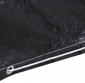 2 db L-alakú kerti bútor huzat 12 fűzőlyukkal 250 x 250 x 90 cm