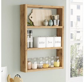 Asir Fali polc 60x43,2 cm fenyő atlantic 956LCS2713