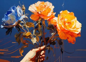 Poszter 70x50cm Élő ölelés