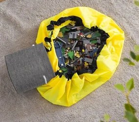 Játéktároló kosár játszószőnyeggel - Kruzzel