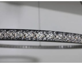LED fényerőszabályozható csillár kábelen LED/90W/230V 3000-6500K átm. 60 cm + távirányító