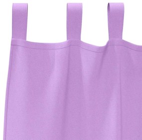 Függönyök függönyökkel 2 pcs Lila 175x140cm Poliészter