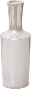 Dekorációs váza SIMONA3 13x36 Eurofirany krémszínű gyöngyházfényű