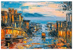 Kép - Cable Car, San Francisco (90x60 cm)