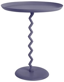 Fém kerek tárolóasztal ø 44 cm Zig Zag – Leitmotiv