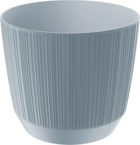 Ryfo virágtartó 20 világos szürke műanyag 19,5 cm x 19,5 x 17 cm