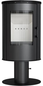 Kratki AB S N DR - 8 kW acél kandalló kályha, 150 mm pr.