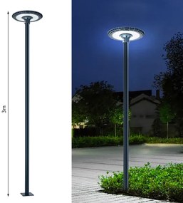 Brilagi - URBANSPARK LED utcai lámpa 120W 230V antracit IP65