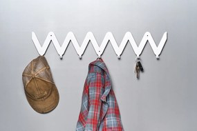 Zyg Zag #2 lágy Fehér Ruhaakasztó 68cm