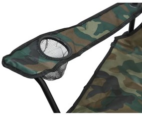 Összecsukható kempingszék többszínű