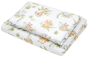 3-részes ágyneműhuzat New Baby 100/135 cm Jungle