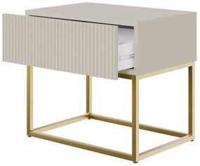 Éjjeliszekrény Vertigo V5  (szürkés bézs). 1099000